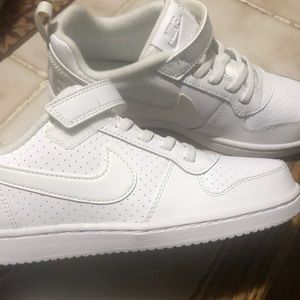 Nike all white boys